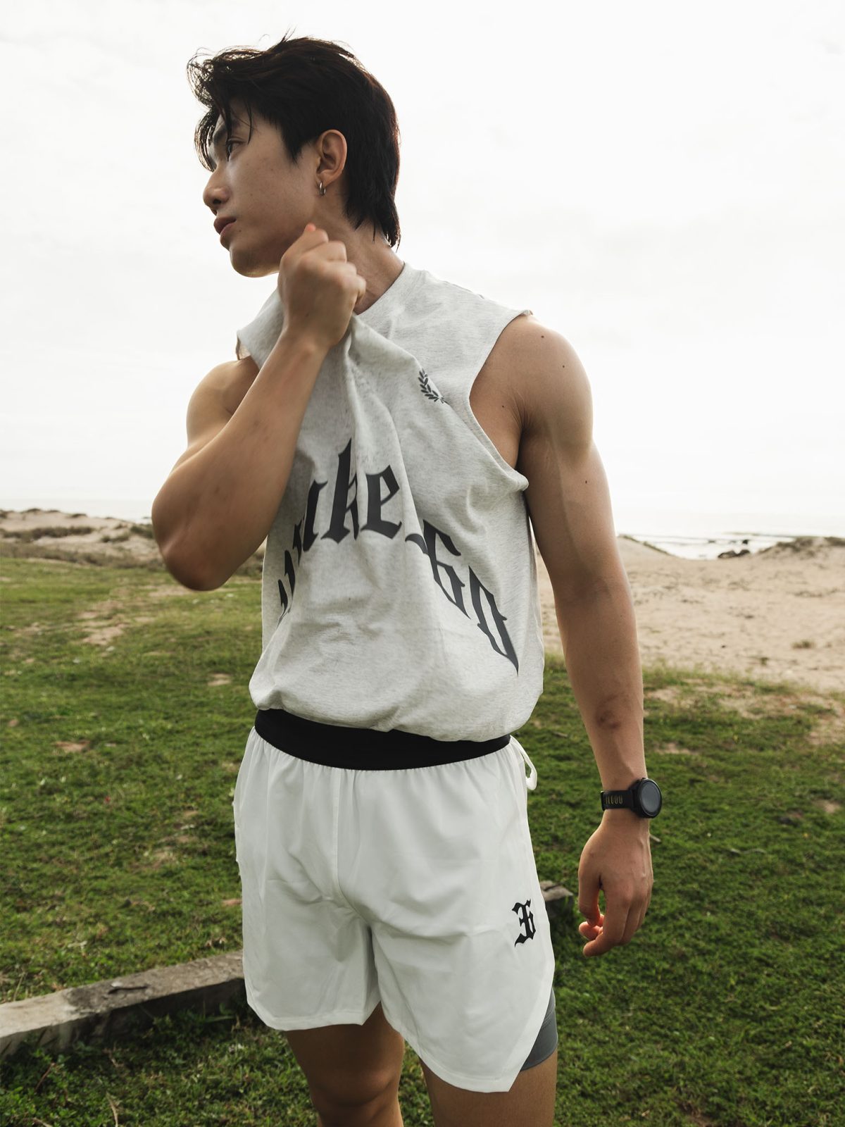 360 Daily Tanktop Cotton Grey