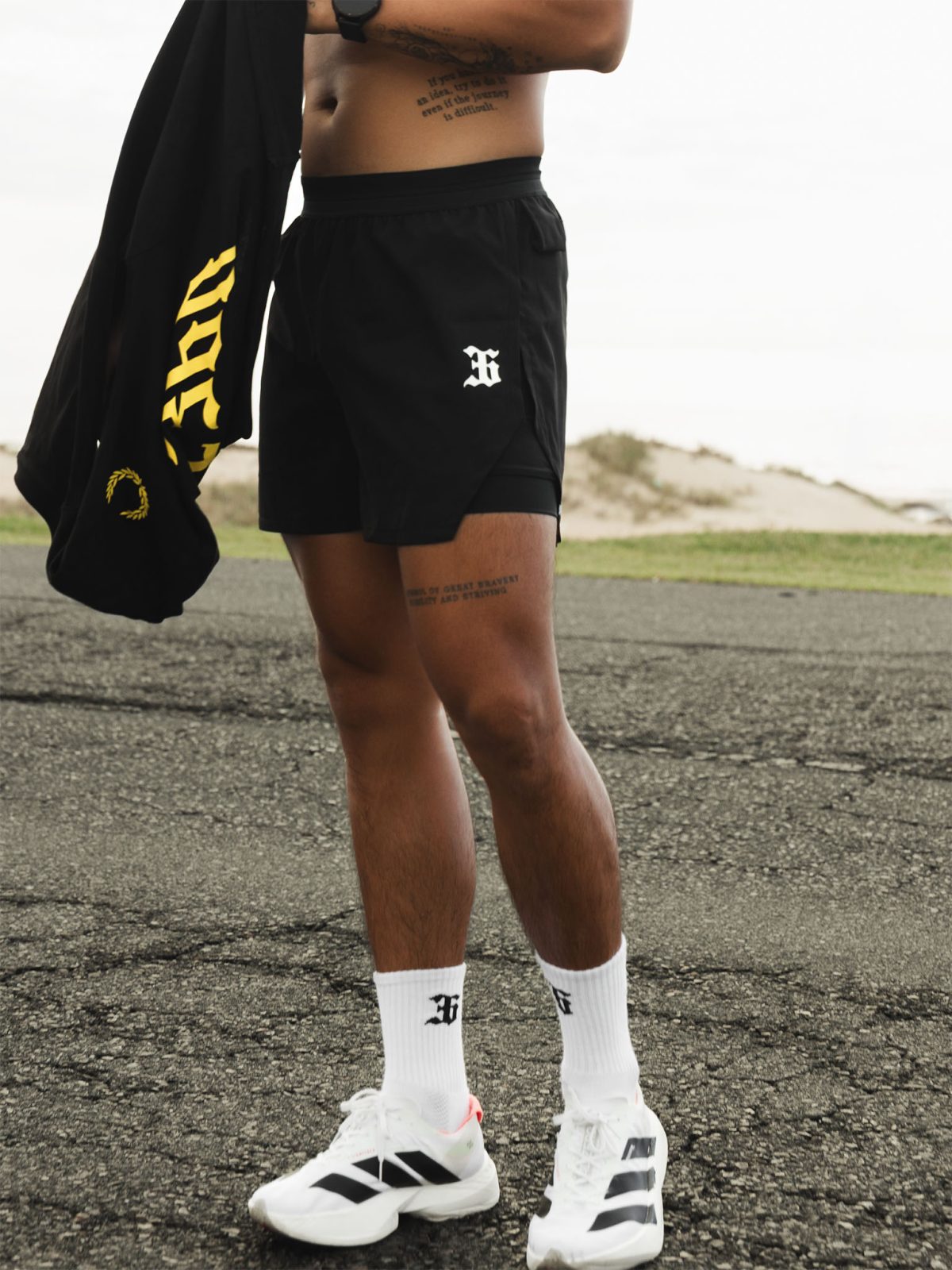 360 Training 2in1 v2 Shorts Black