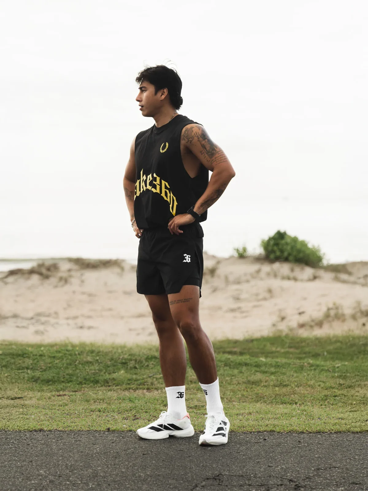 360 Training 2in1 v2 Shorts Black