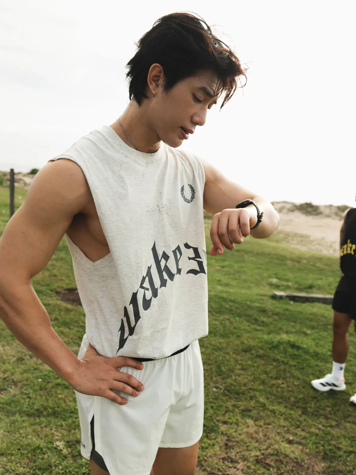 360 Daily Tanktop Cotton Grey