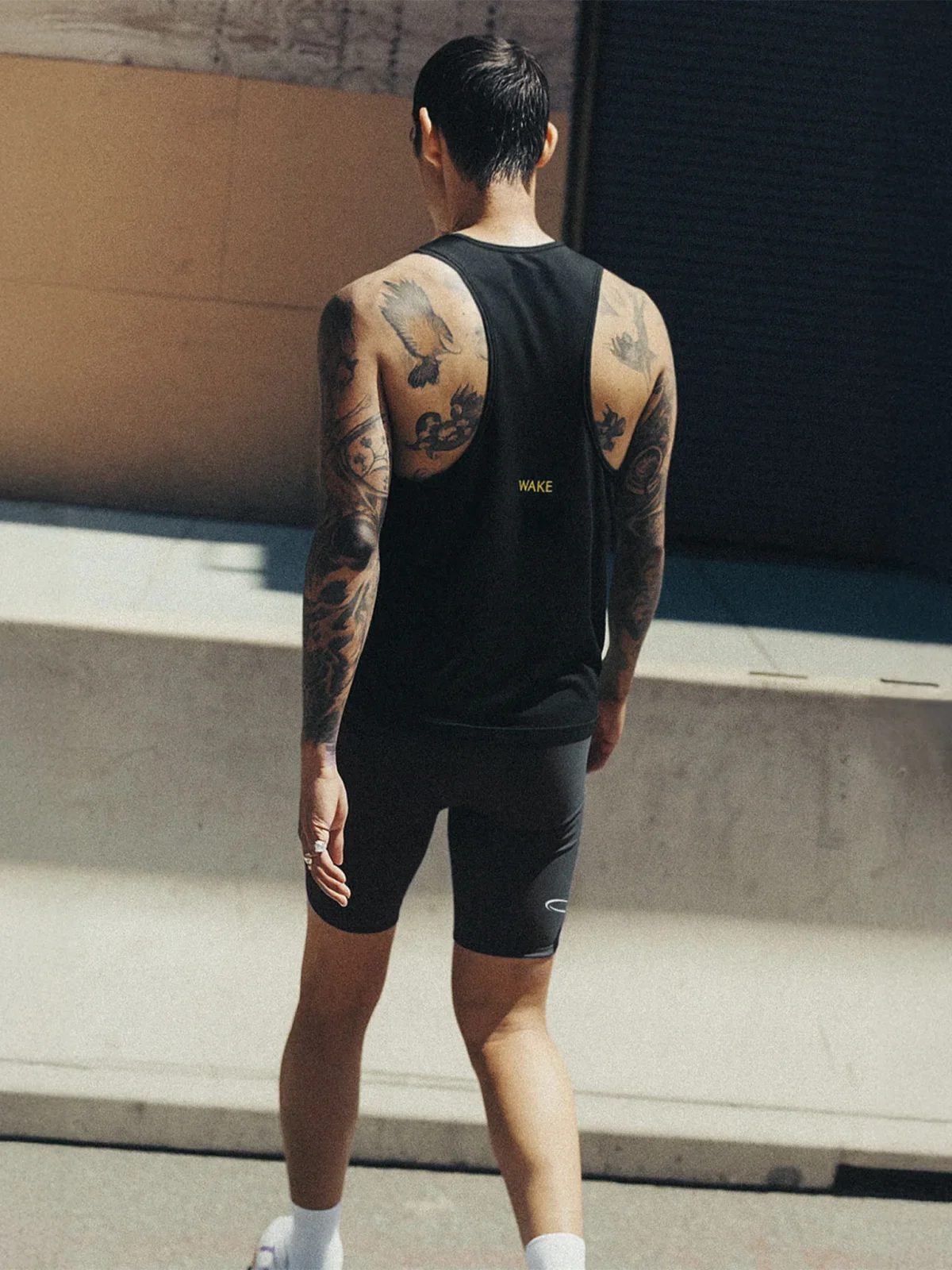 360 Training Singlet Black