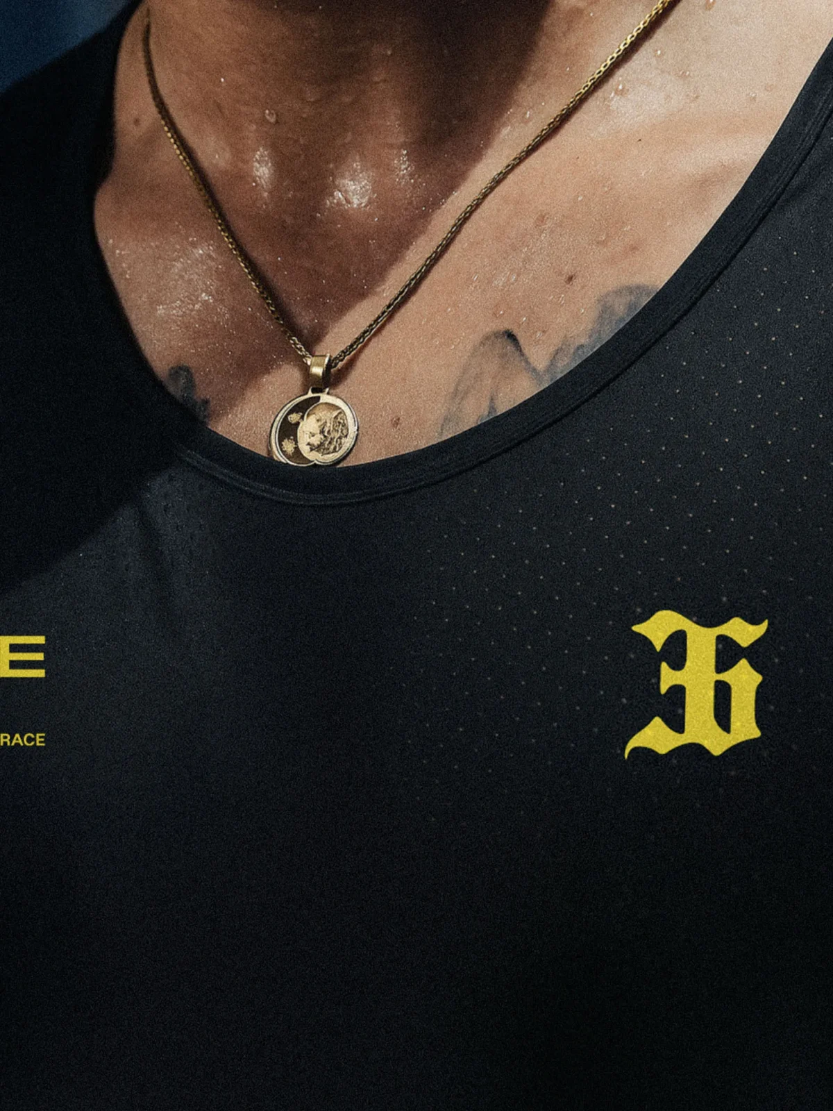 360 Training Singlet Black