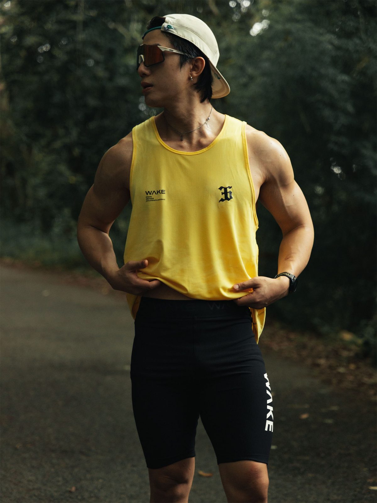 360 Training Singlet Yellow- 13 360 Training Singlet Yellow