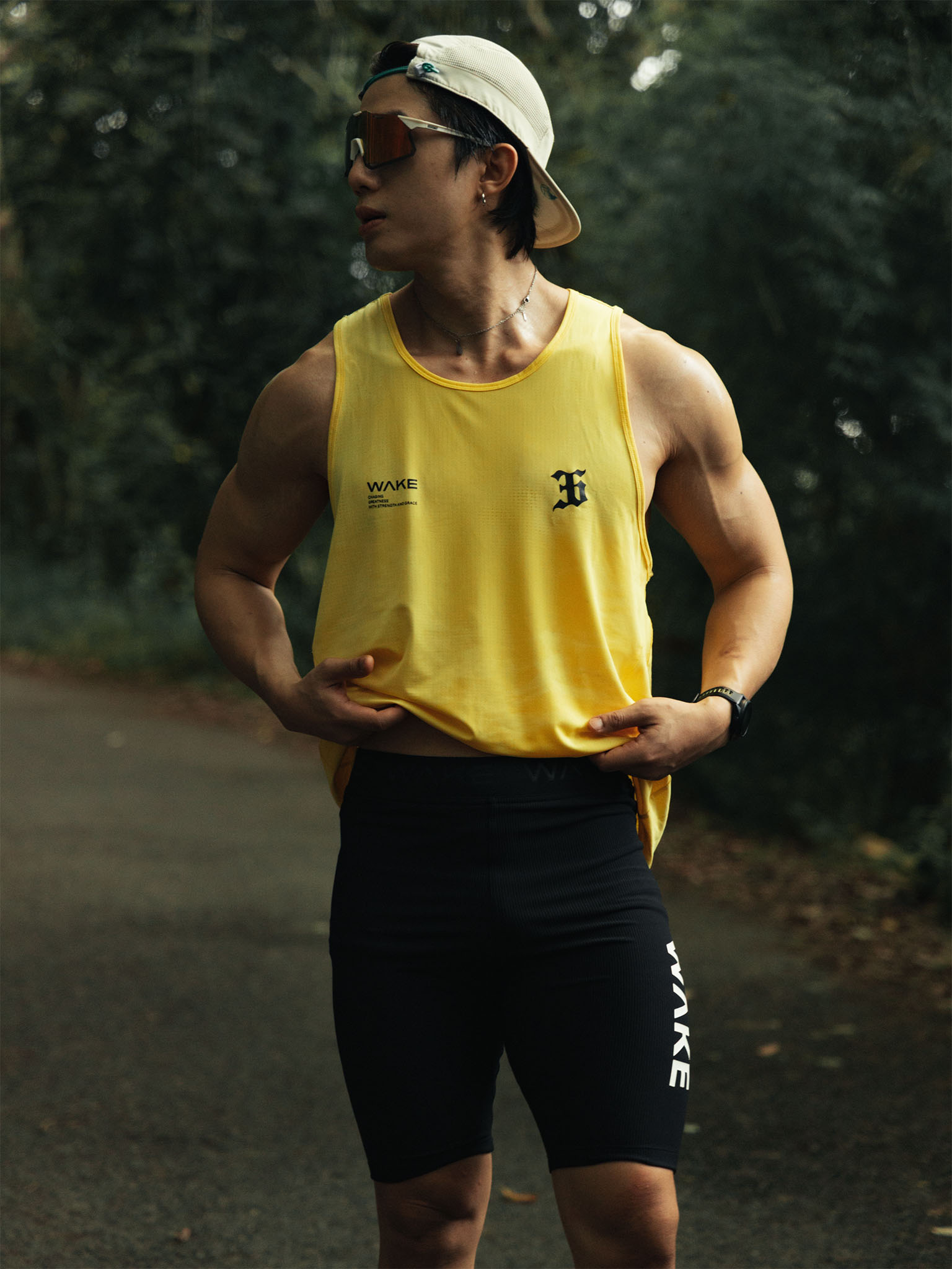 360 Training Singlet Yellow- 8 360 Training Singlet Yellow