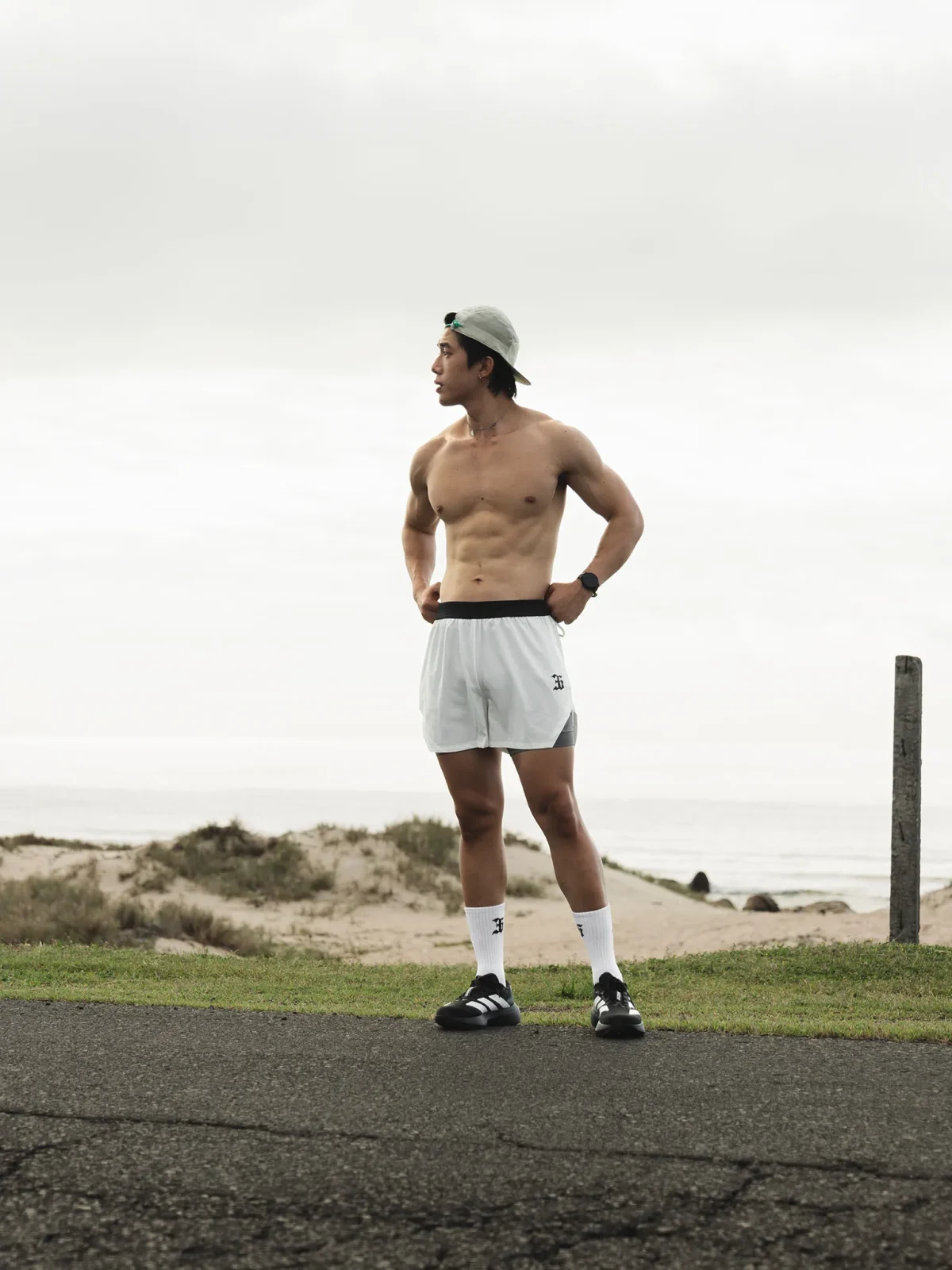 360 Training 2in1 v2 Shorts White