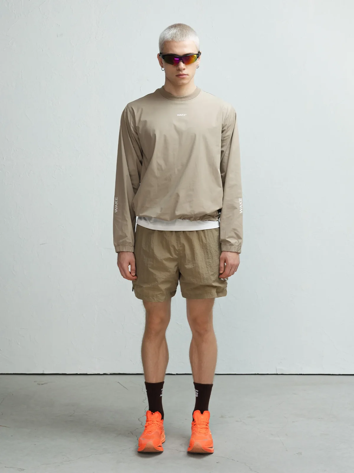 360 Nylon Sweater Beige