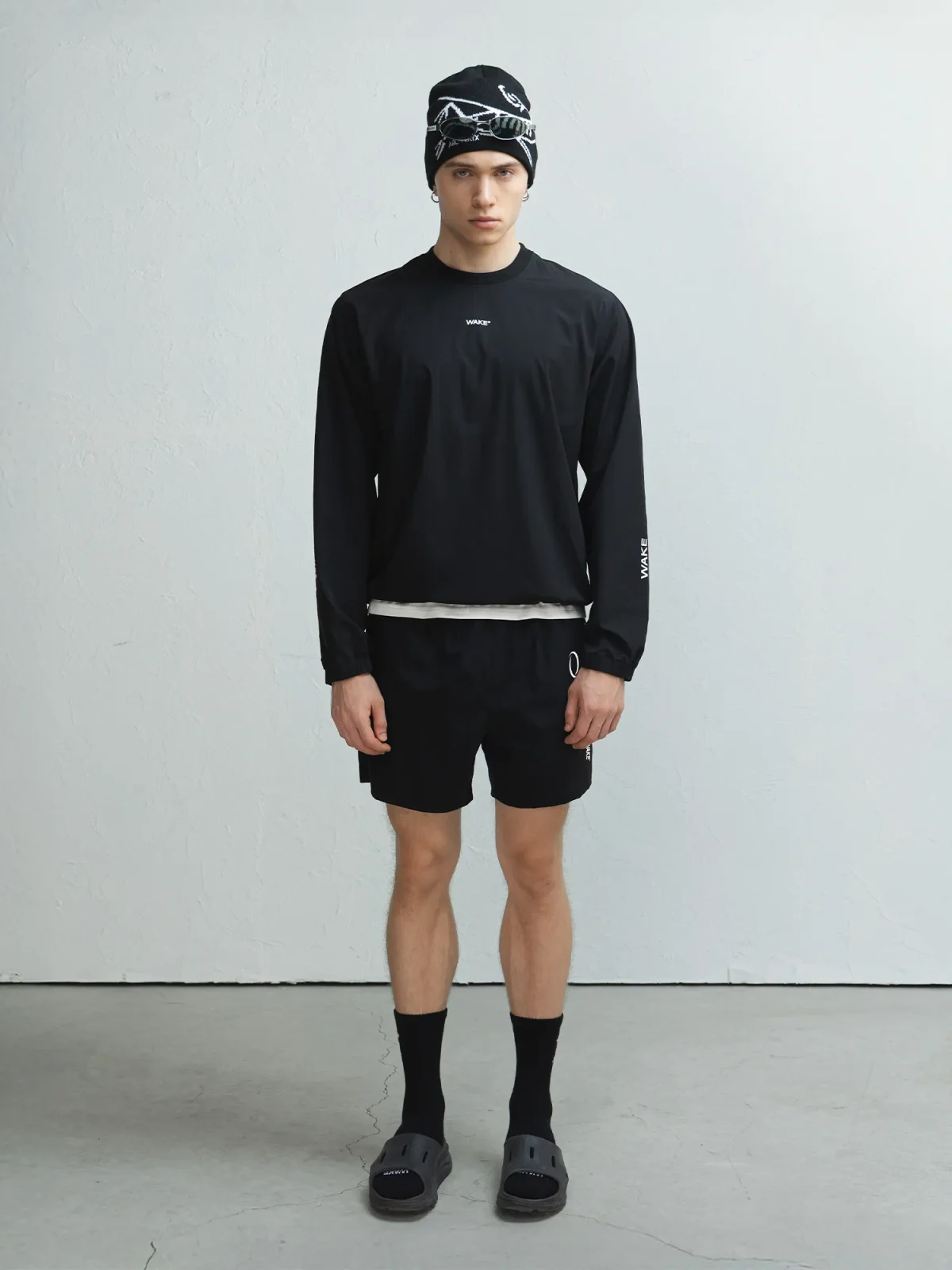 360 Nylon Sweater Black