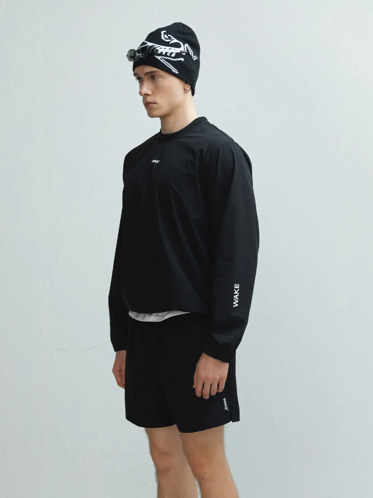 360 Nylon Sweater Black