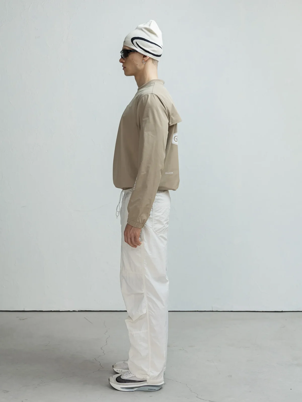 360 Nylon Sweater Beige