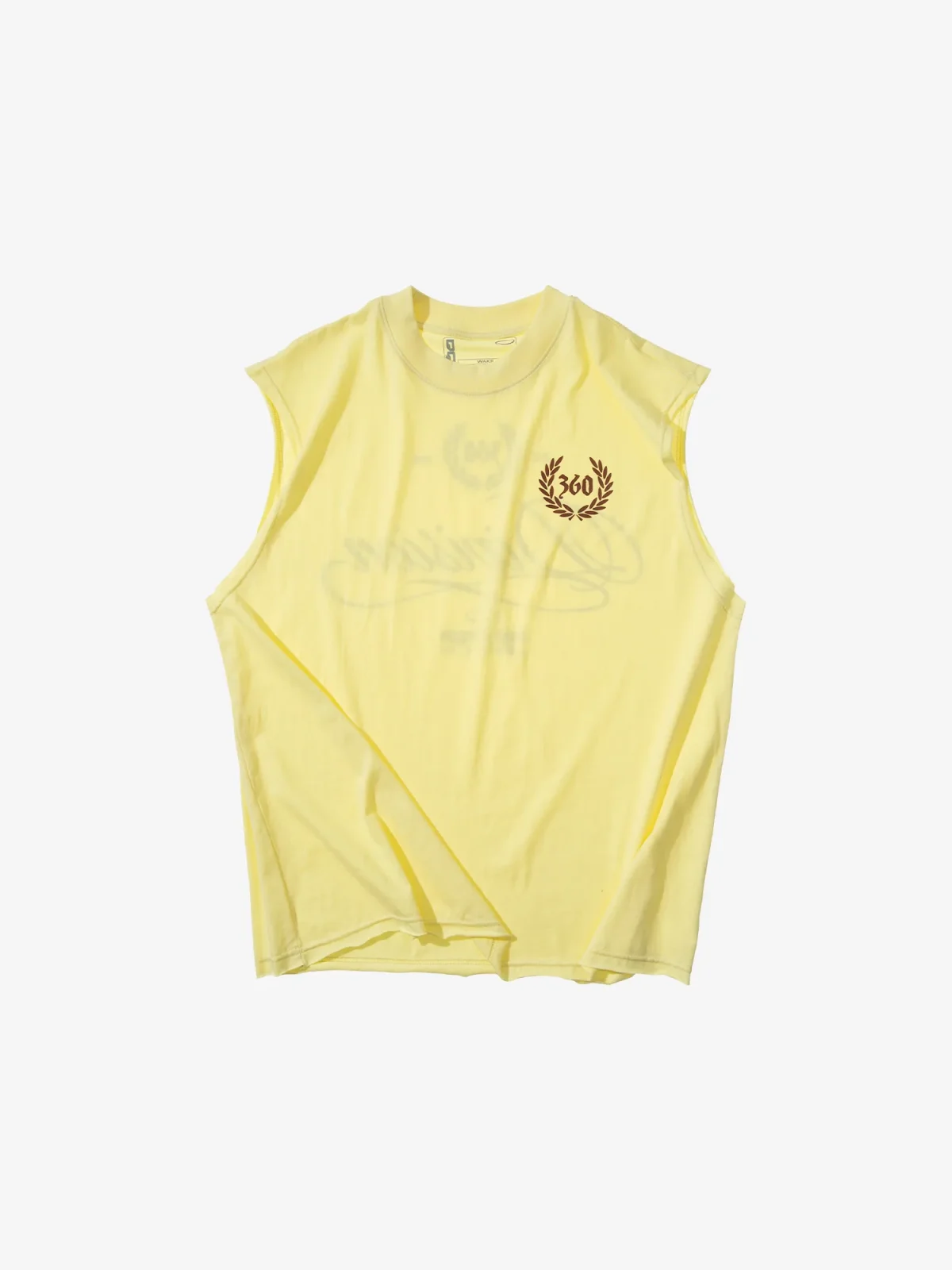 360 Daily Tanktop Cotton Yellow