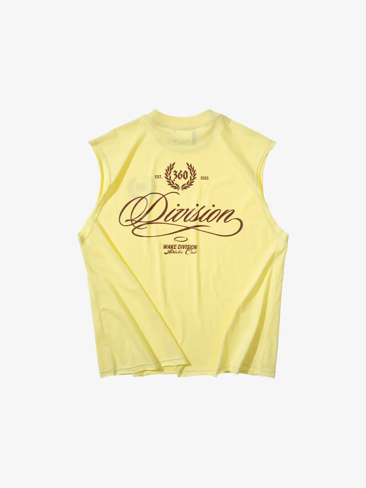 360 Daily Tanktop Cotton Yellow