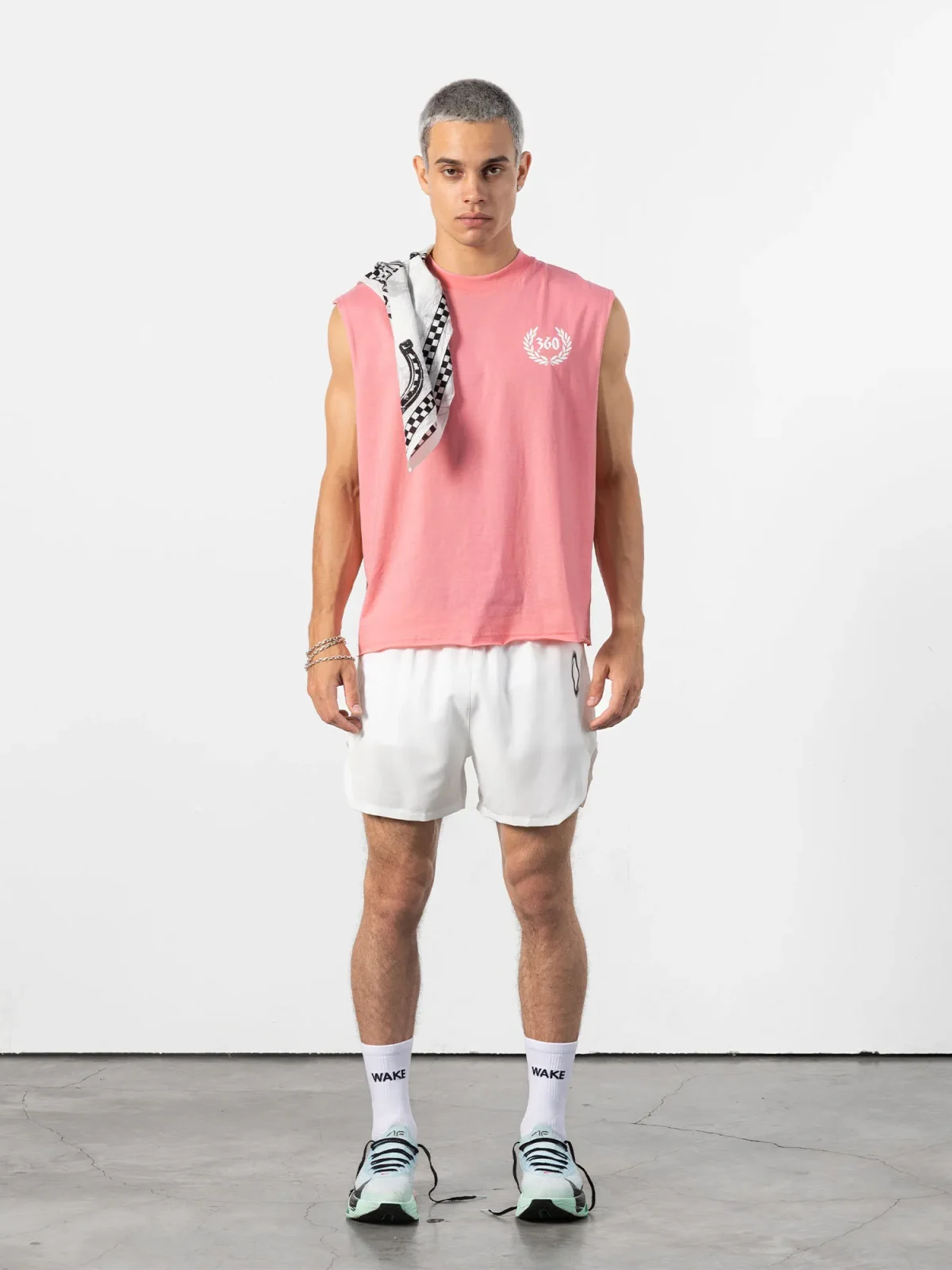 360 Daily Tanktop Cotton Pink