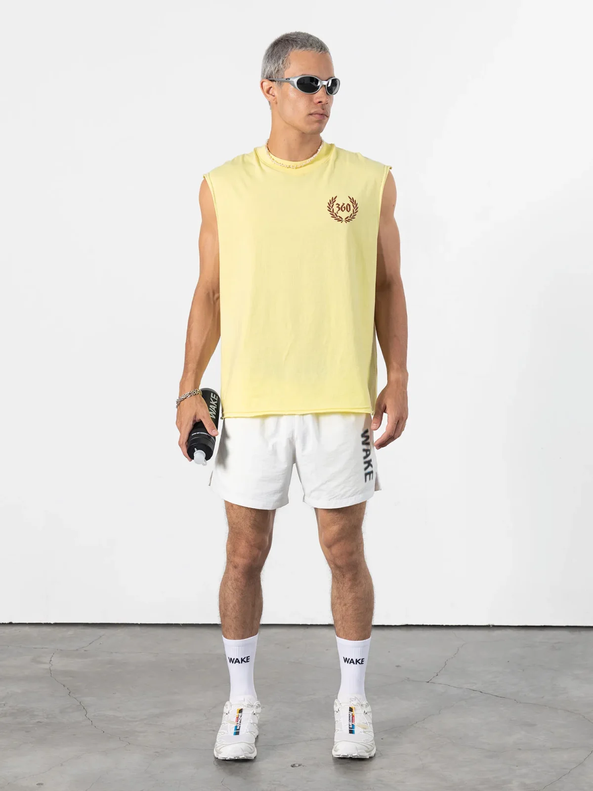 360 Daily Tanktop Cotton Yellow