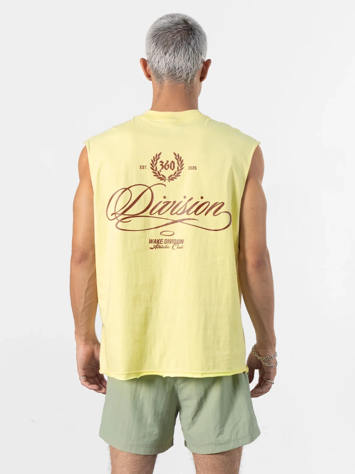 360 Daily Tanktop Cotton Yellow