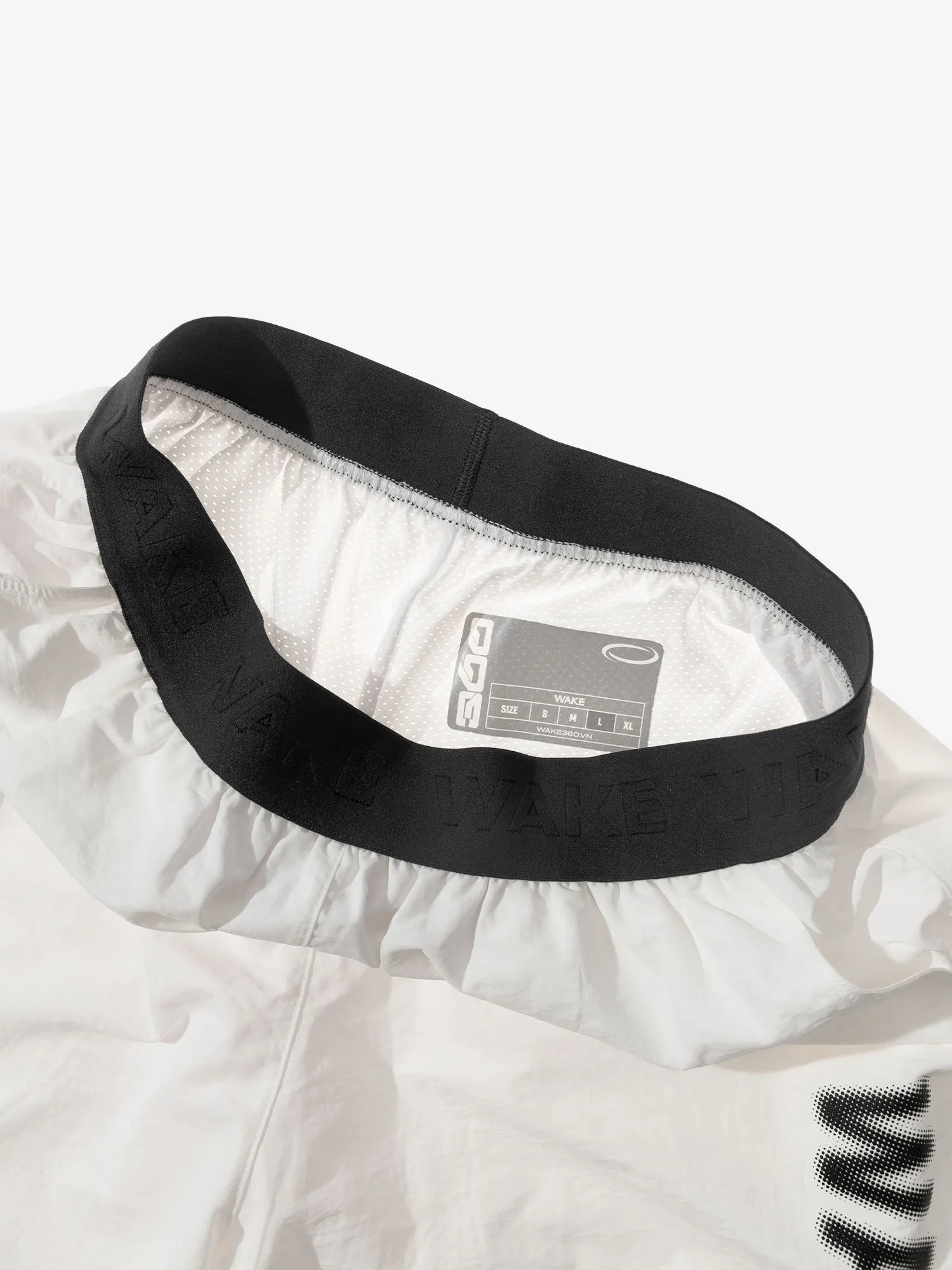 360 Nylon Short White- 7 360 Nylon Short White