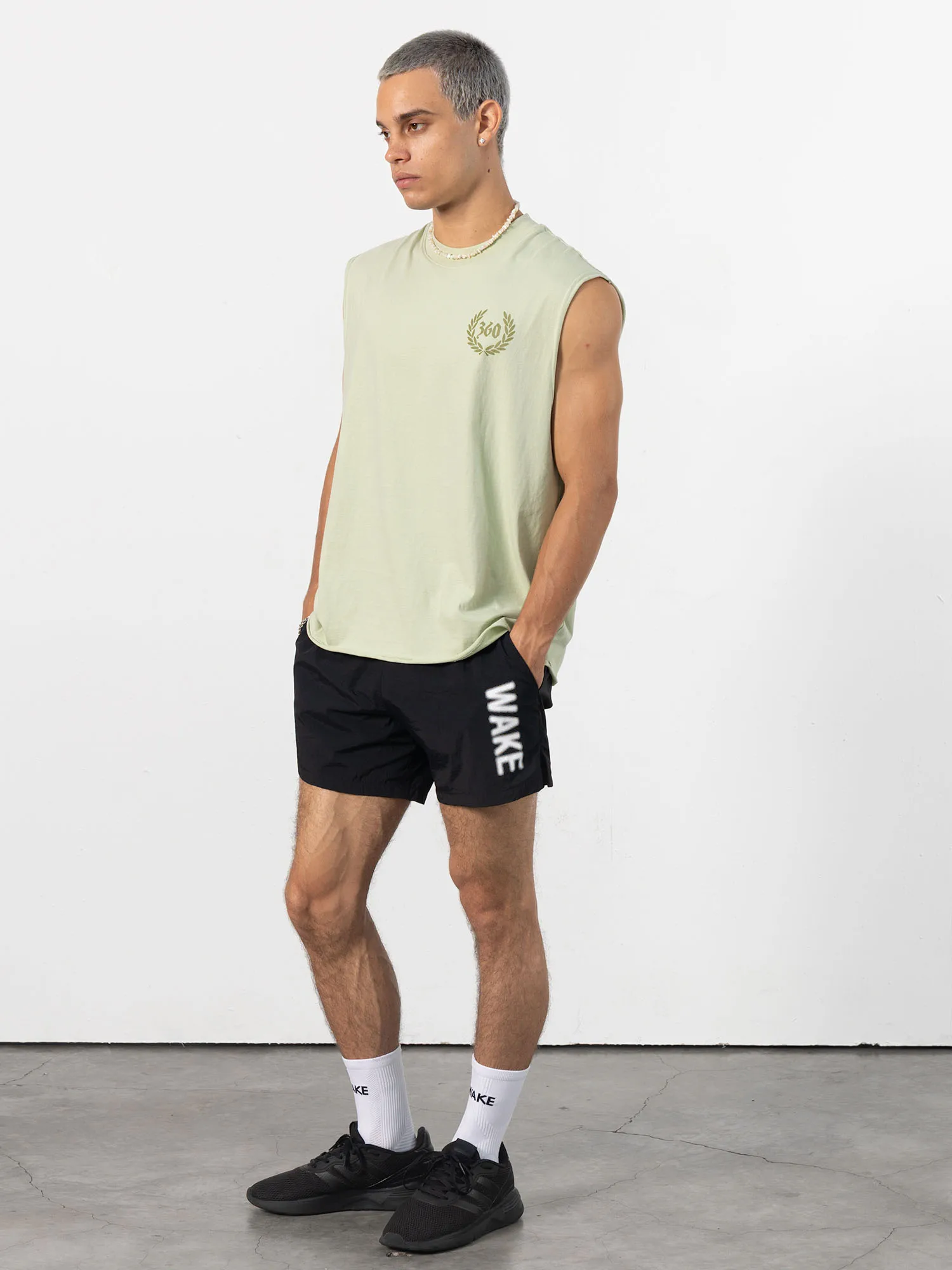 360 Nylon Short Black- 8 360 Nylon Short Black
