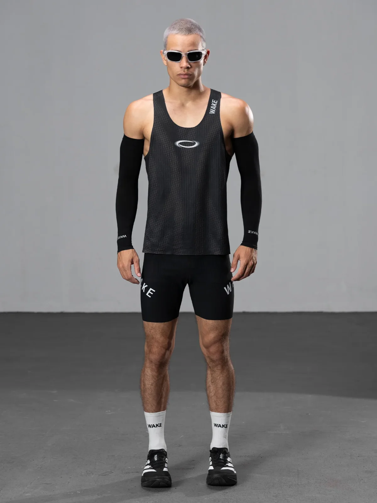 Race Singlet Black