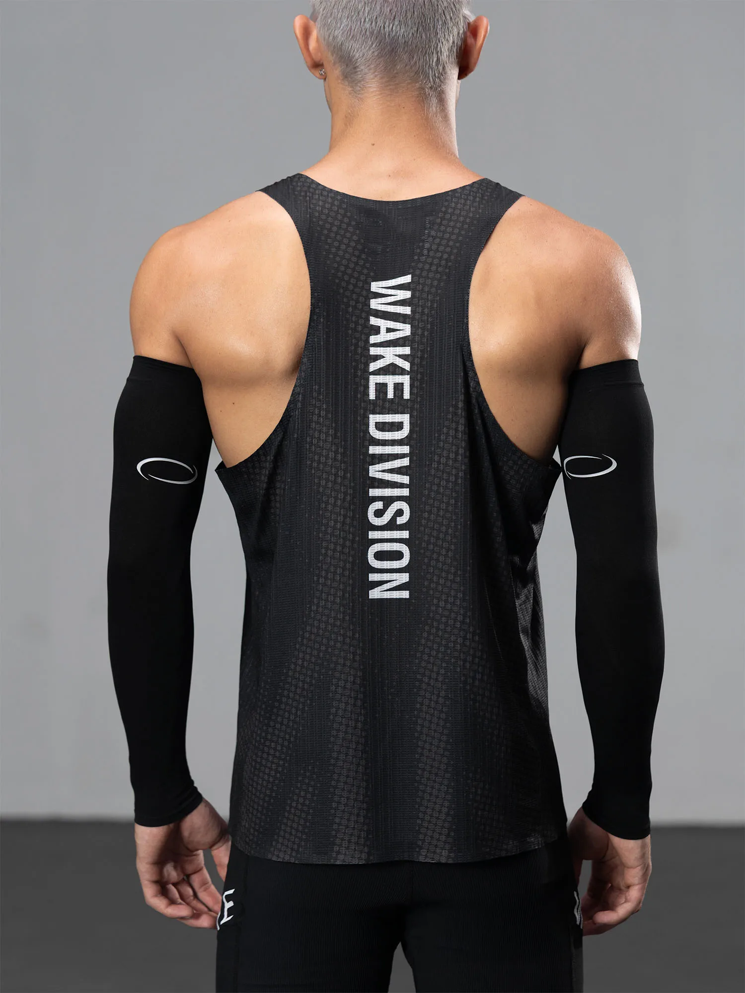 Race Singlet Black- 6 Race Singlet Black
