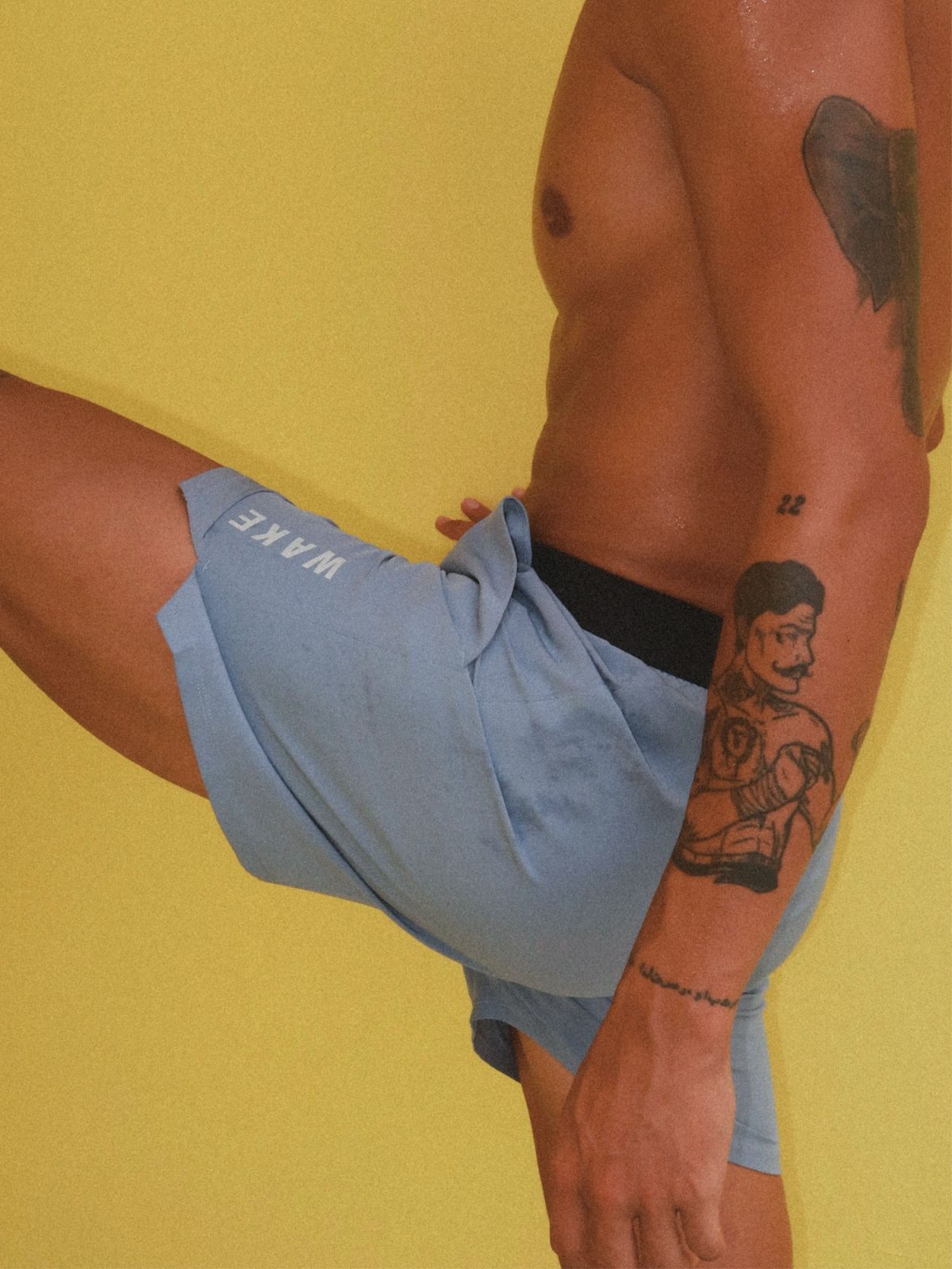 Training Short V2 Cement Blue