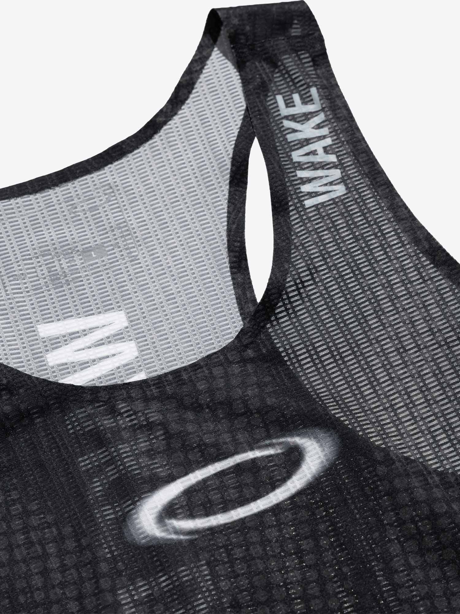 Race Singlet Black- 11 Race Singlet Black