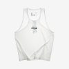 Training Mesh Singlet White- 2 Training Mesh Singlet White