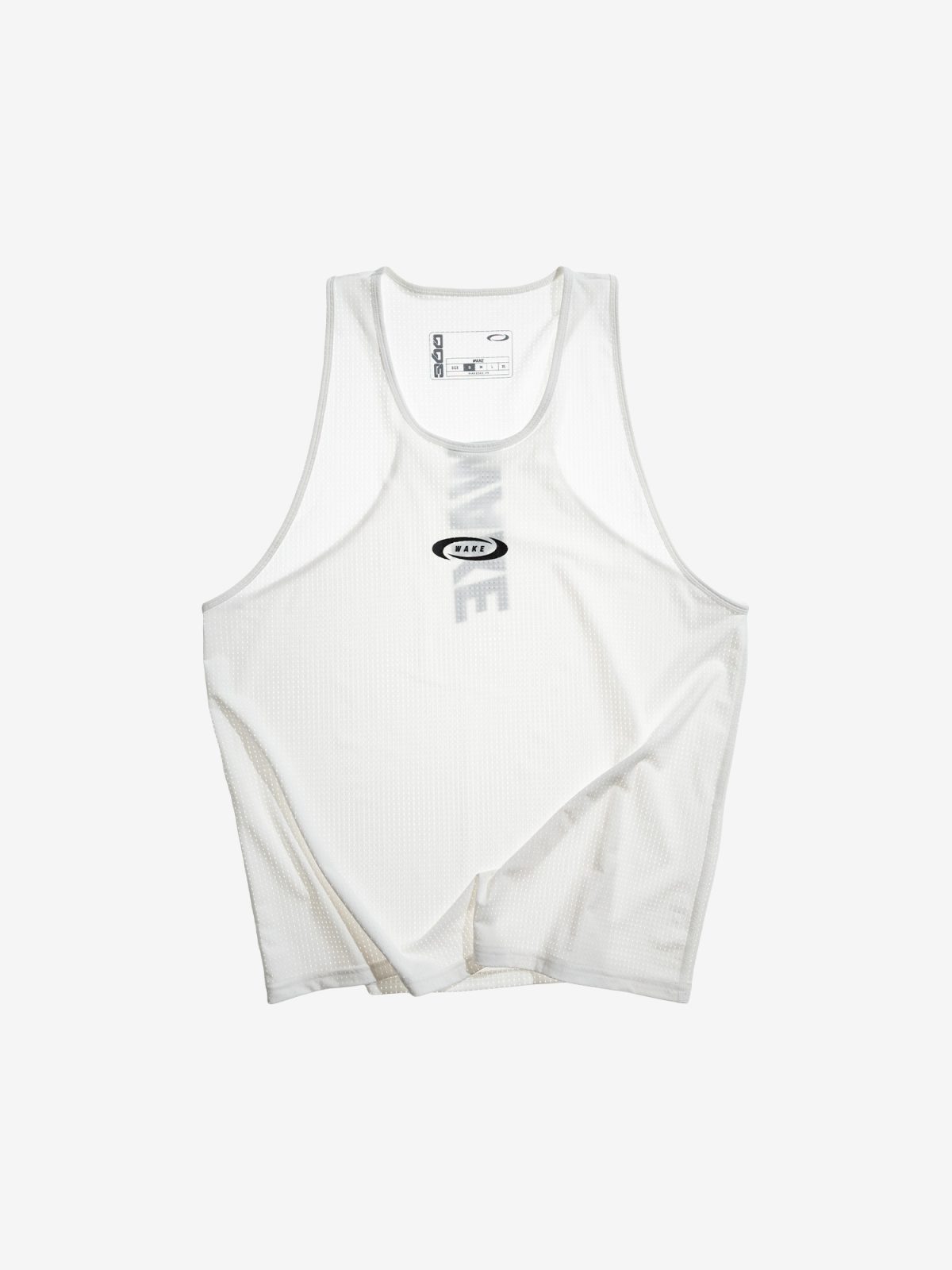 Training Mesh Singlet White
