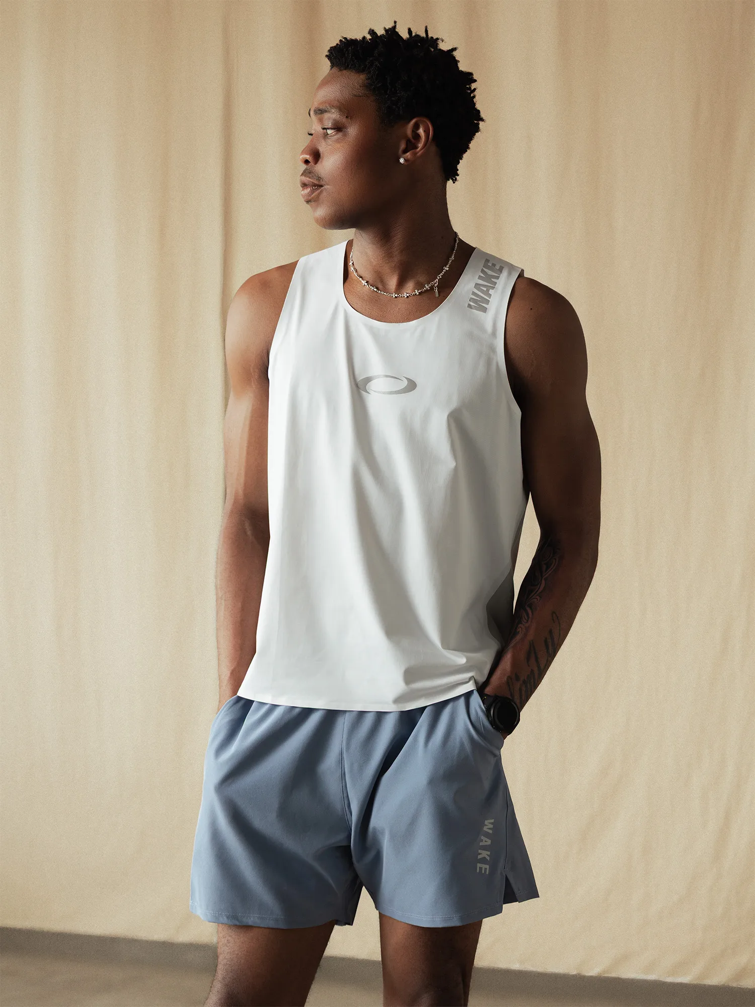 Training Bonded Tank White- 4 Training Bonded Tank White