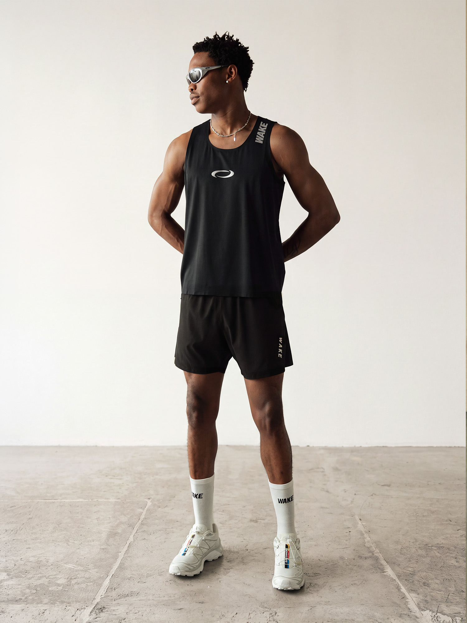 Training Bonded Tank Black- 6 Training Bonded Tank Black