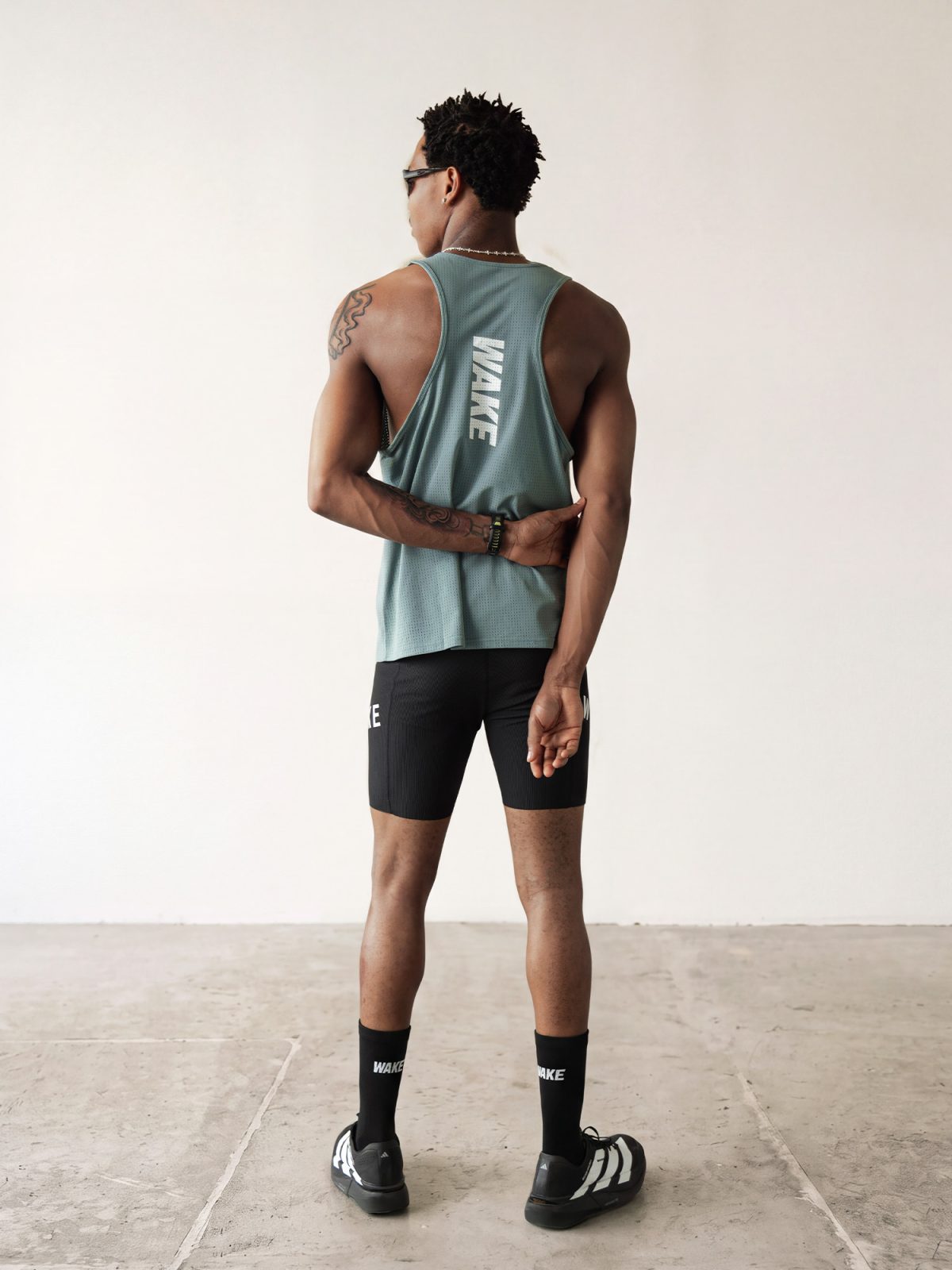 Training Mesh Singlet Mineral- 13 Training Mesh Singlet Mineral