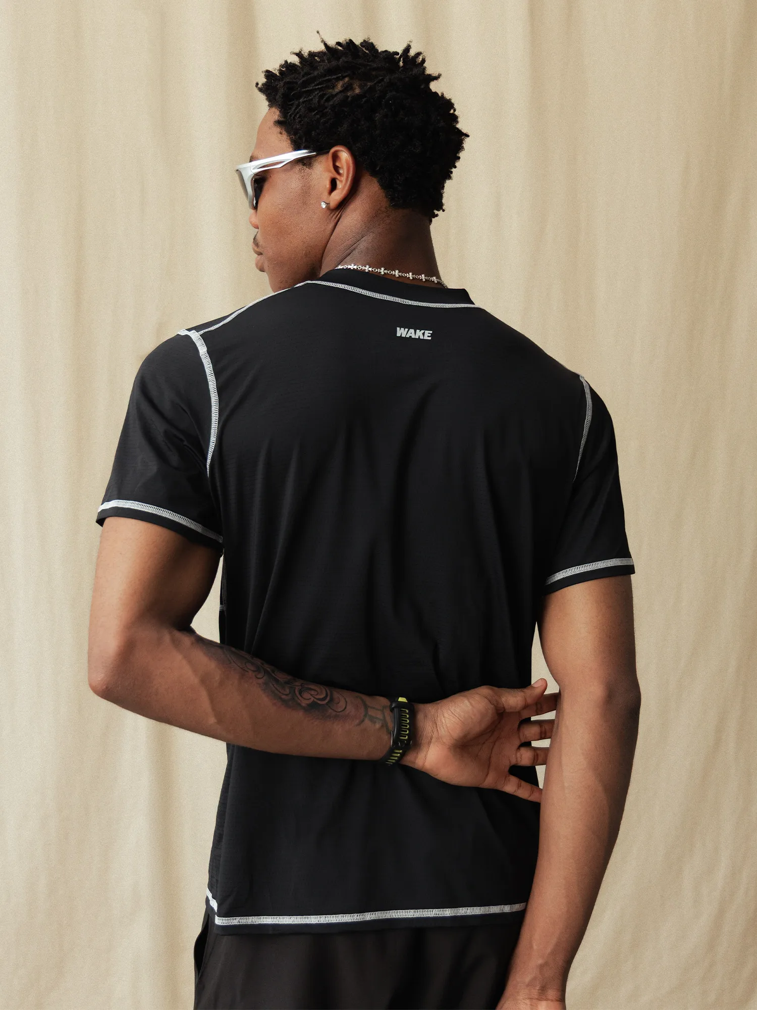Training Contour Tee Black- 6 Training Contour Tee Black