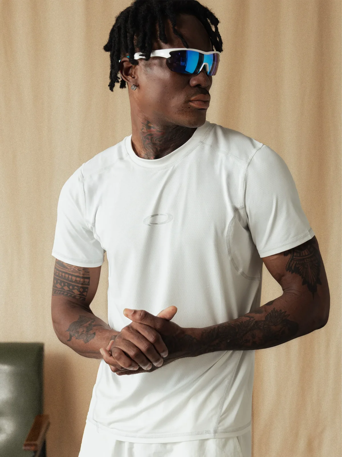 Training Contour Tee White- 11 Training Contour Tee White