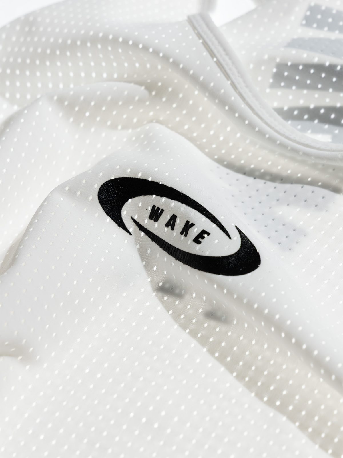 Training Mesh Singlet White- 12 Training Mesh Singlet White
