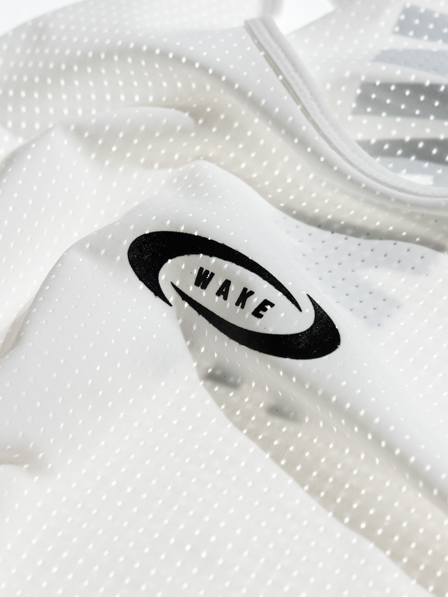 Training Mesh Singlet White- 6 Training Mesh Singlet White