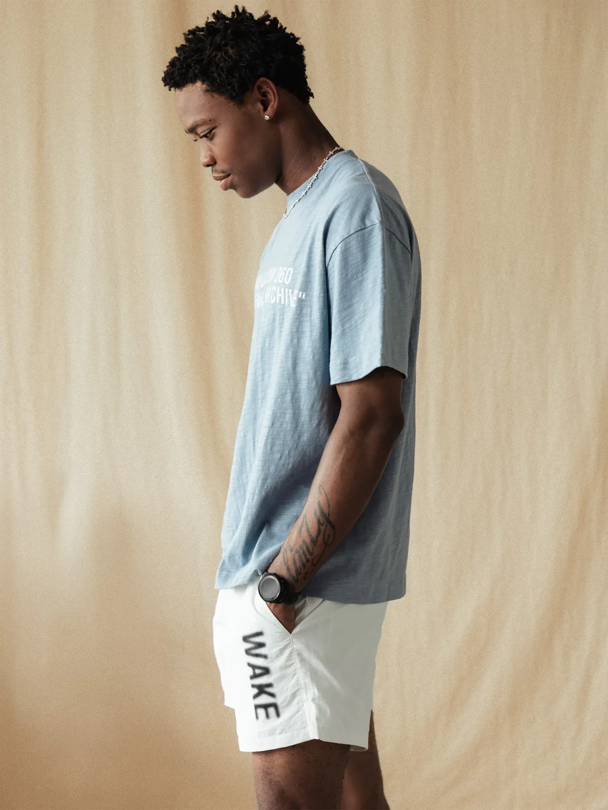 T-Shirt WakeDivision Wash Blue
