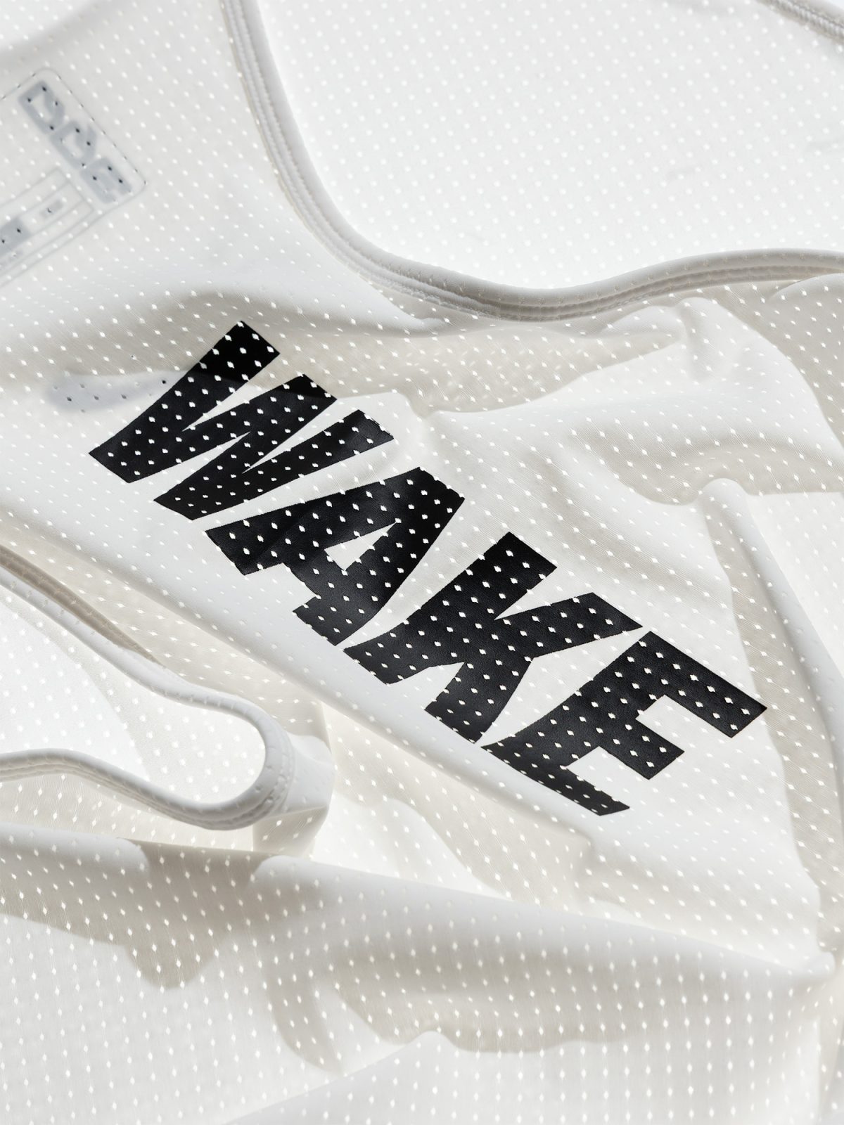 Training Mesh Singlet White- 14 Training Mesh Singlet White