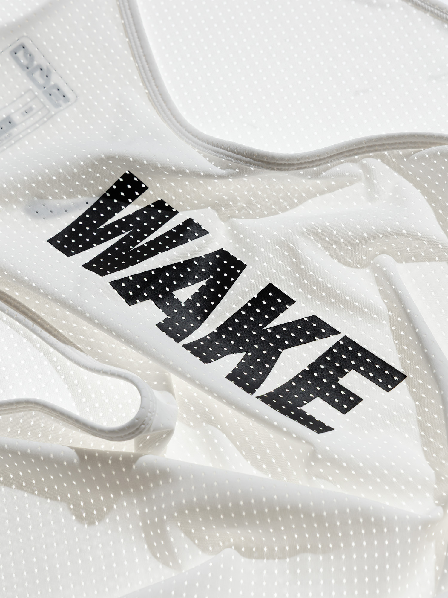 Training Mesh Singlet White- 8 Training Mesh Singlet White