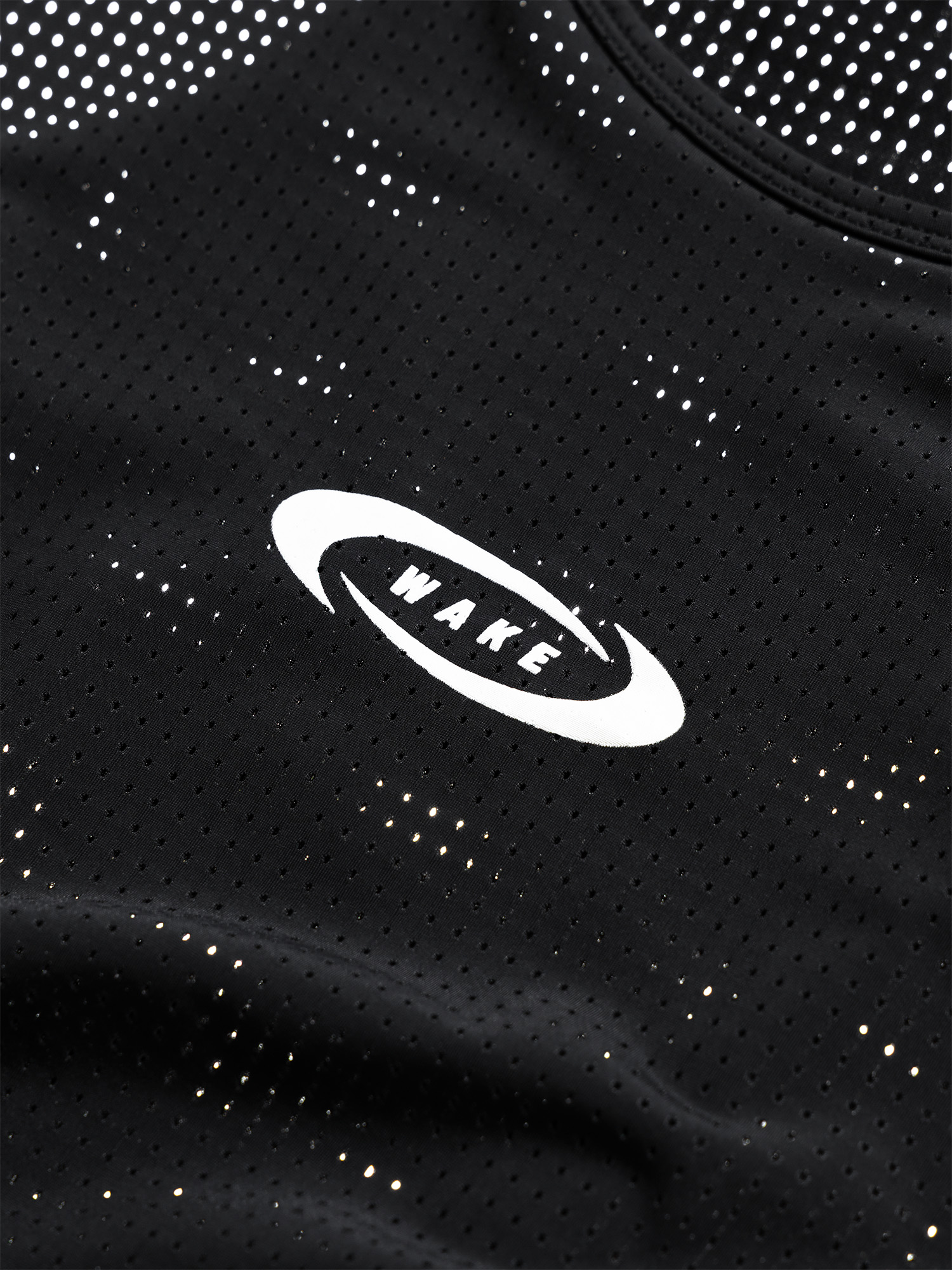 Training Mesh Singlet Black- 9 Training Mesh Singlet Black
