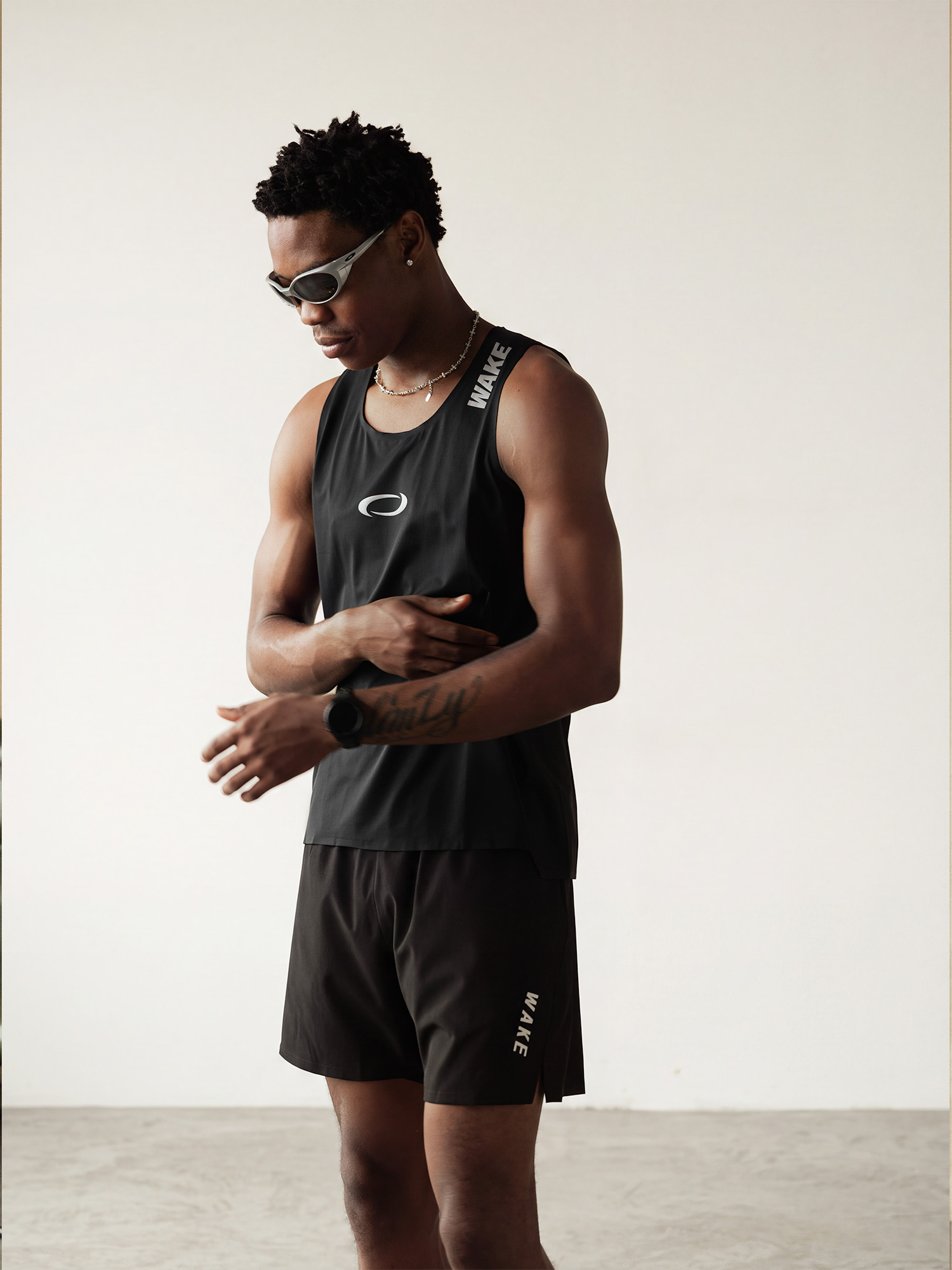 Training Bonded Tank Black- 10 Training Bonded Tank Black